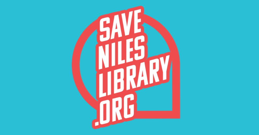 #SaveNilesLibrary